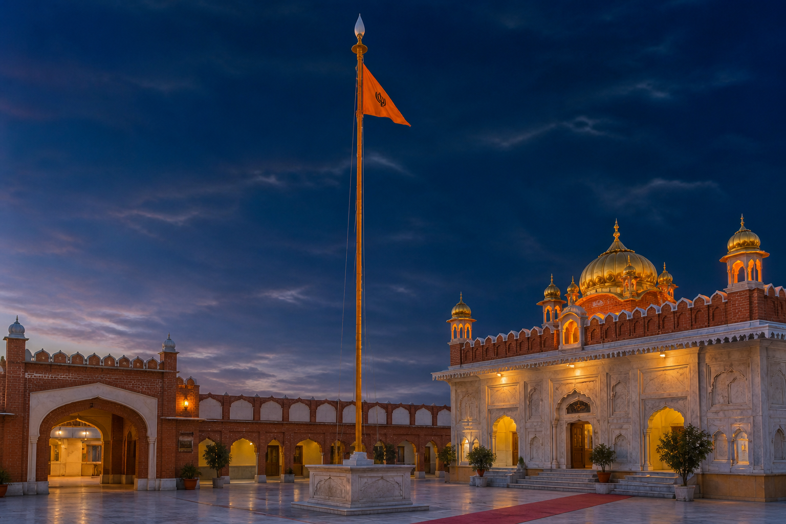 ਨਿਸ਼ਾਨ ਸਾਹਿਬ ਪਰਿਕਰਮਾ